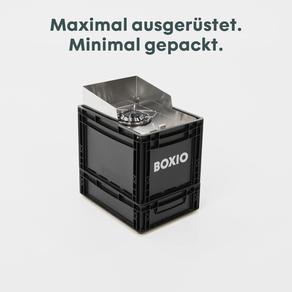 Camping-Kochset I BOXIO COOK MAX+