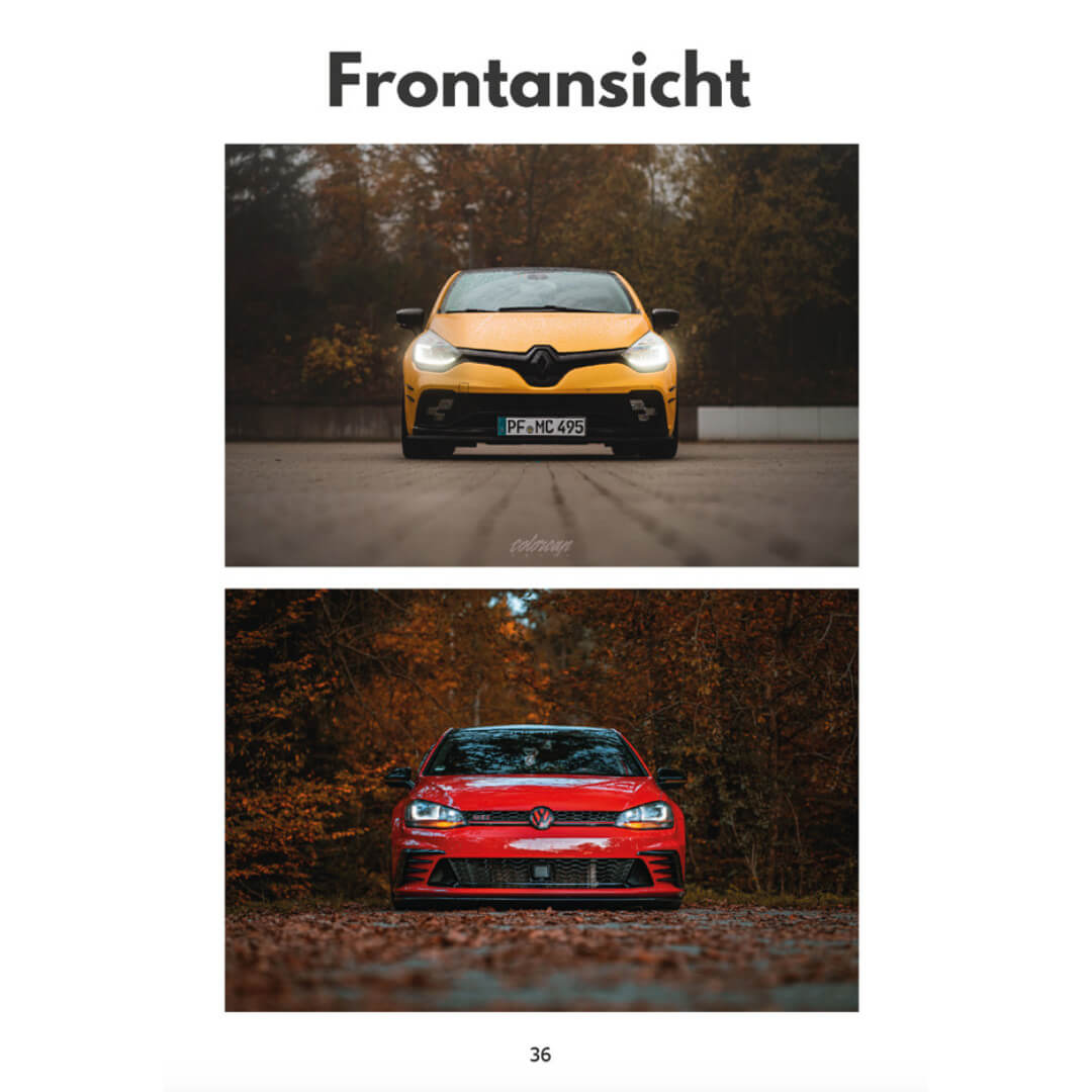 Buch - Autos fotografieren