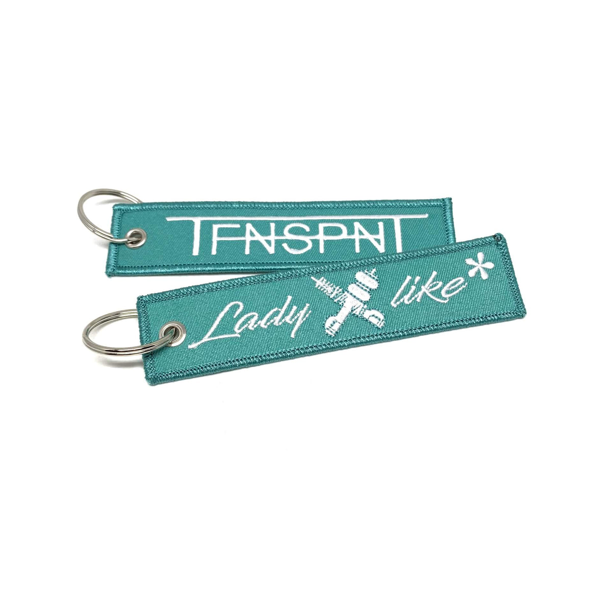 Keychain - TFNSPNT® - LadyXLike - green/white