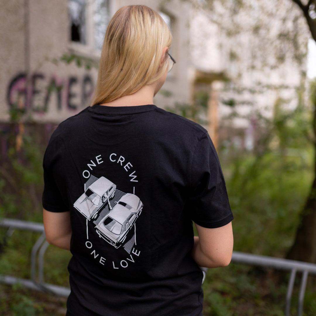 T-Shirt - RESTART - schwarz