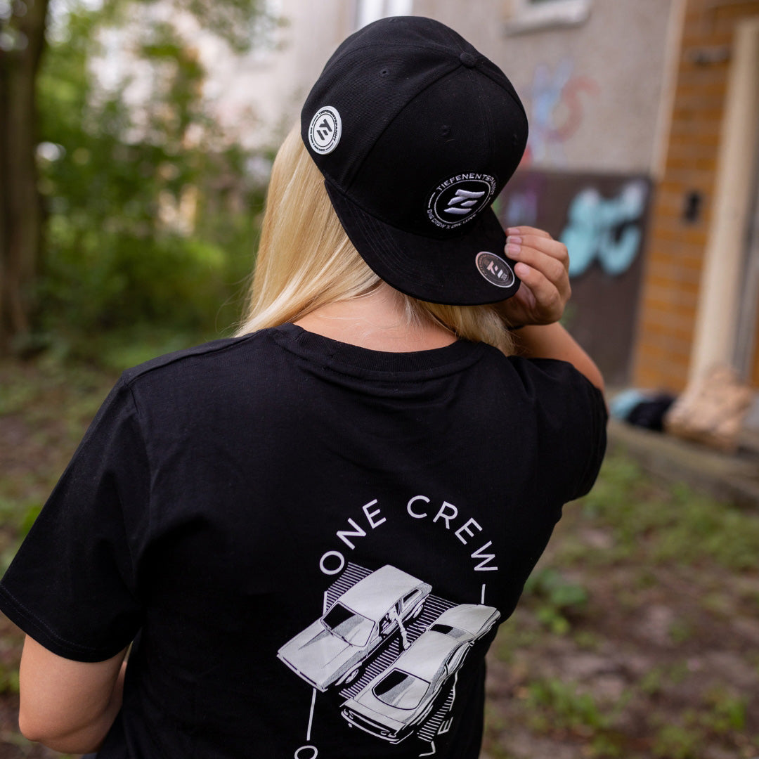 T-Shirt - RESTART - schwarz