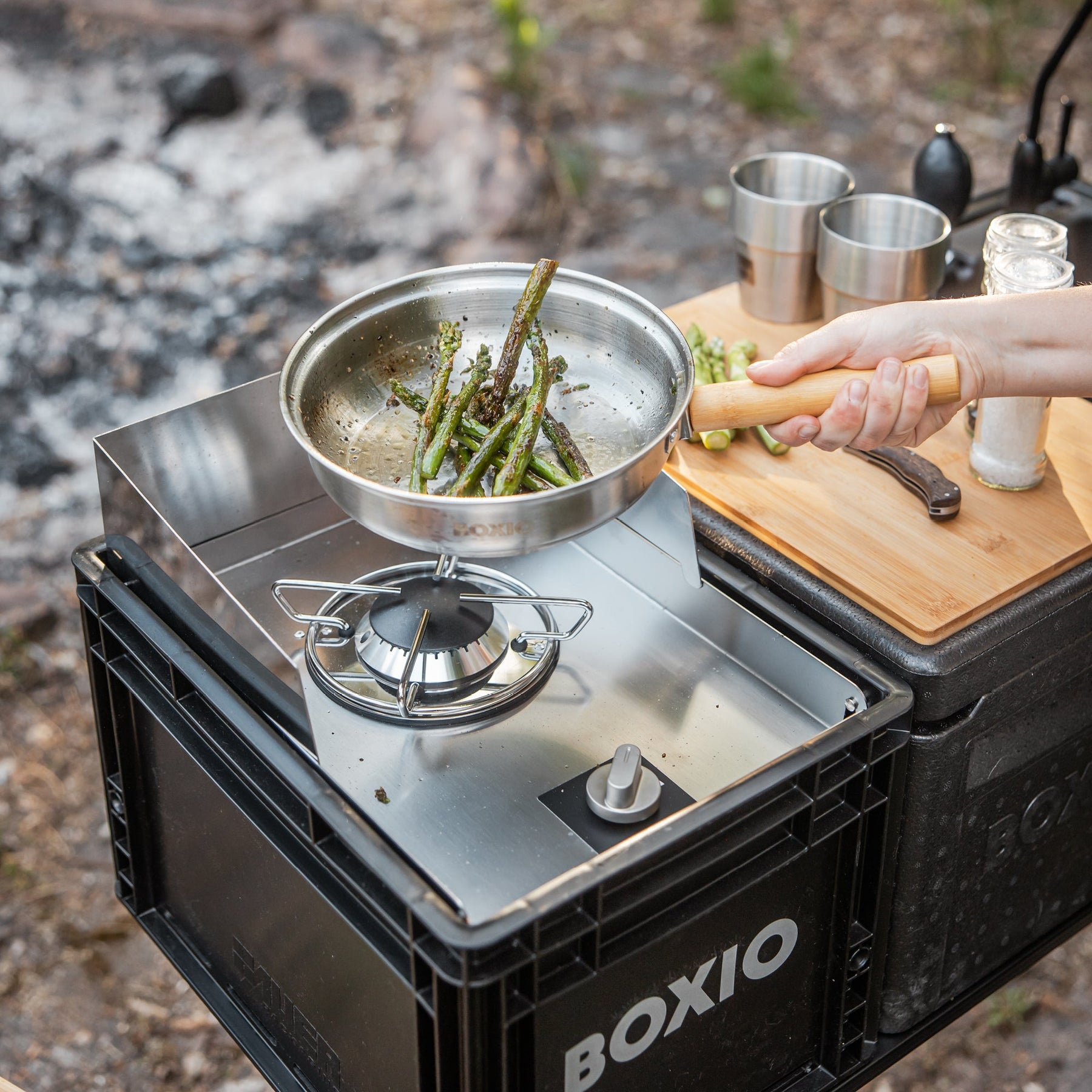 Camping-Kochset I BOXIO COOK MAX+