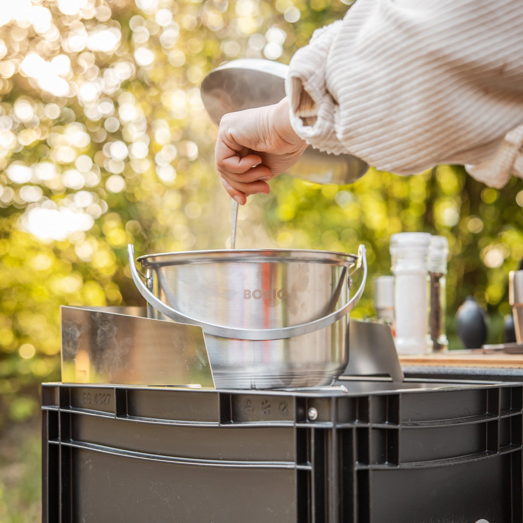 Camping-Kochset I BOXIO COOK MAX+