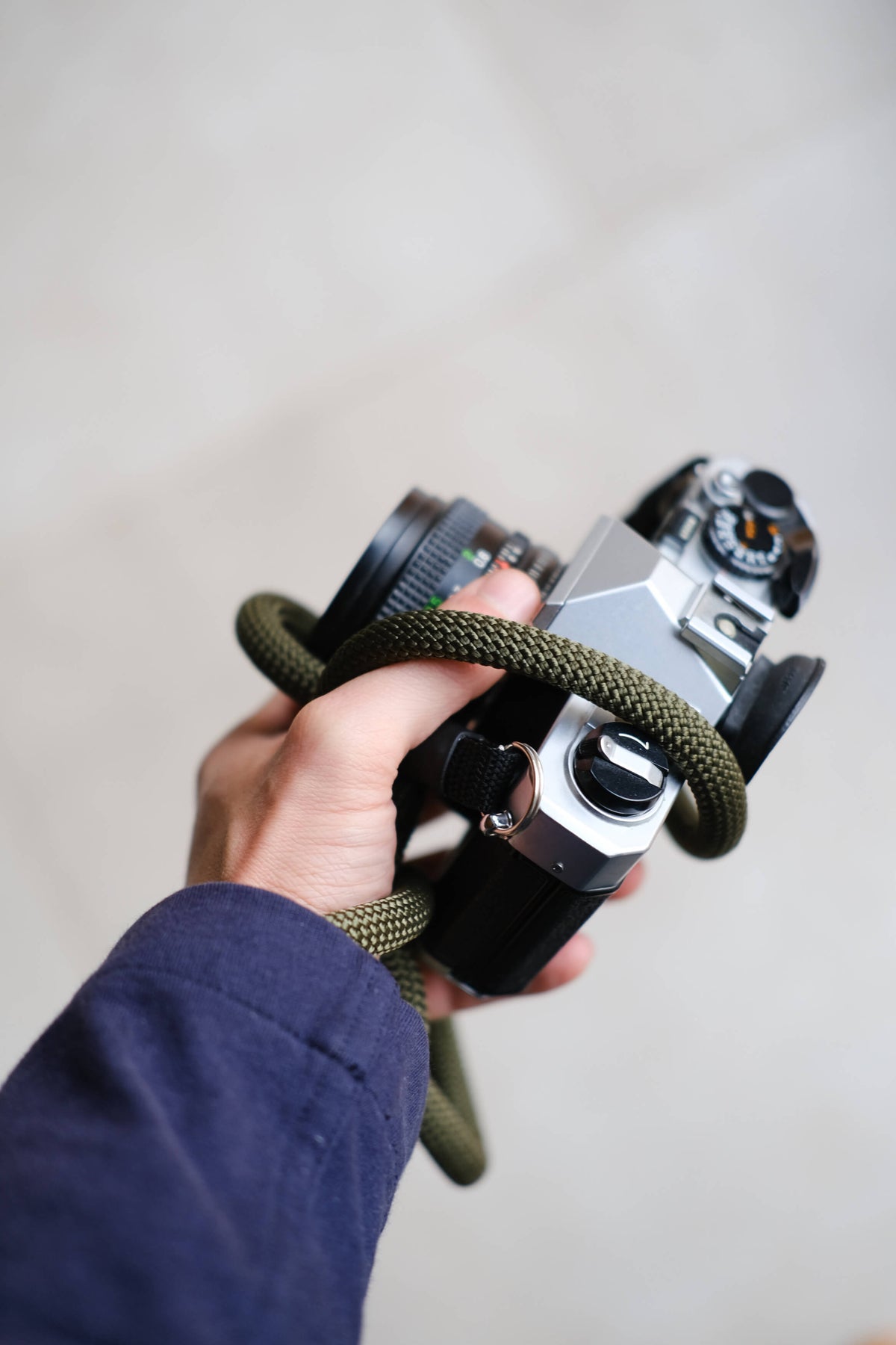 seam strap Kameragurt ROPE - Oliv aus Nylon