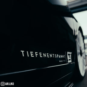 Autoaufkleber - TE - Tiefenentspannt V1 - lang