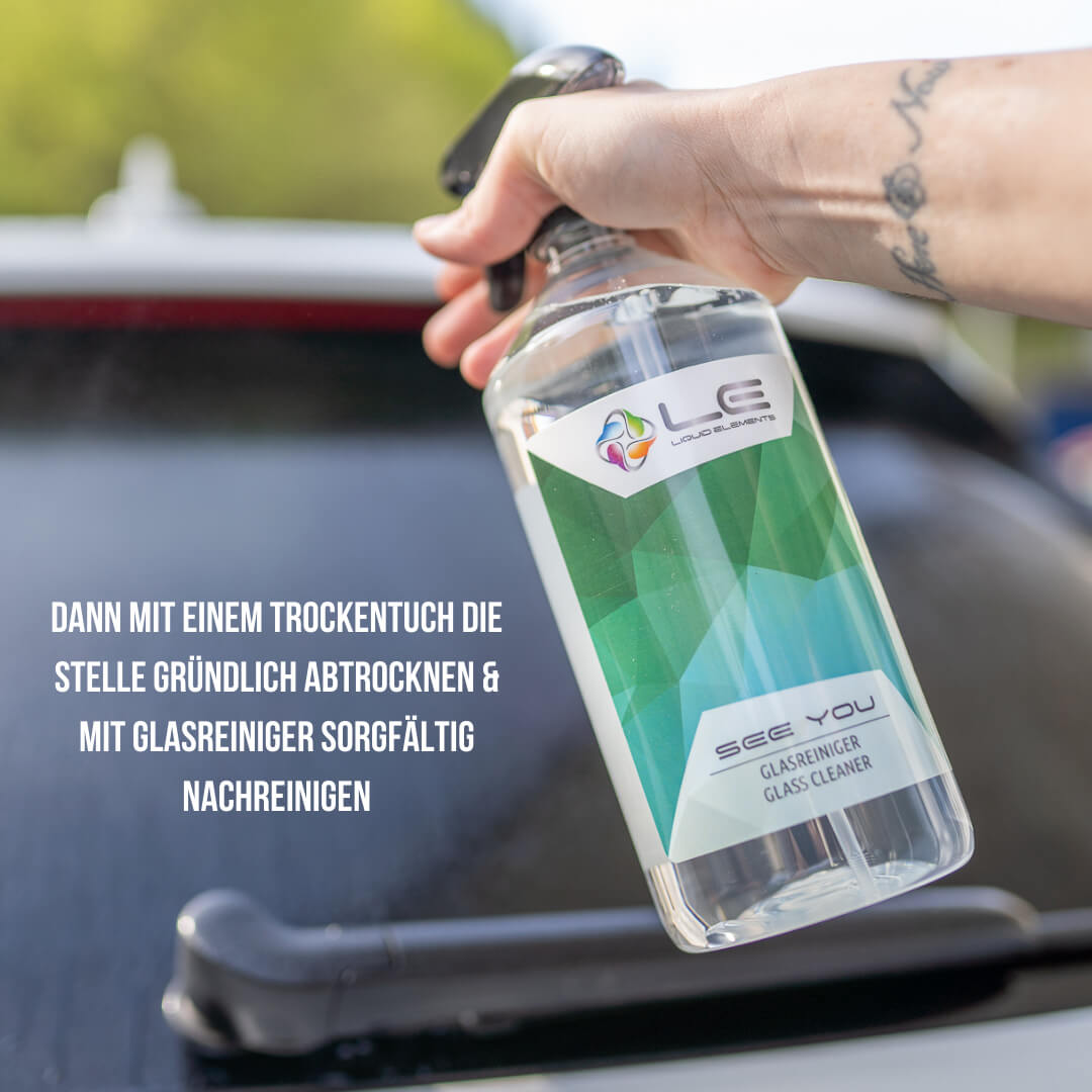 Autoaufkleber - Tiefenentspannt - Schreibschrift