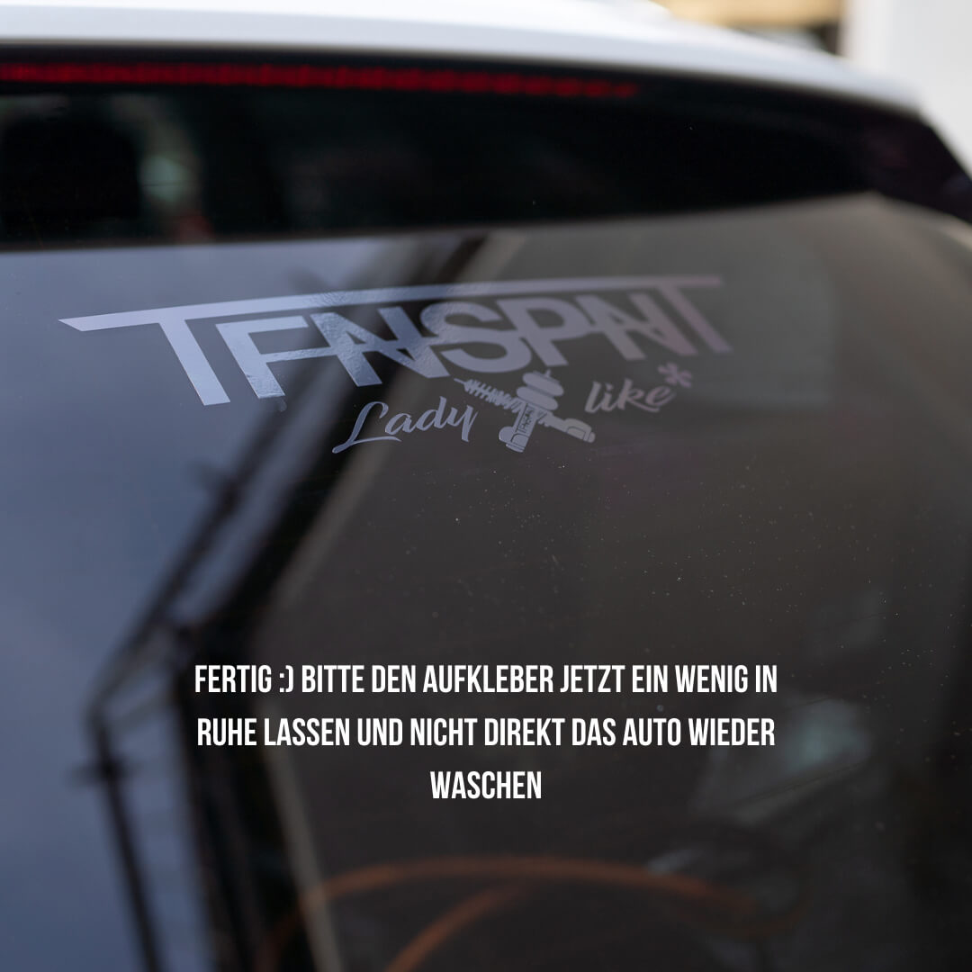 Autoaufkleber - TFNSPNT® - Schreibschrift