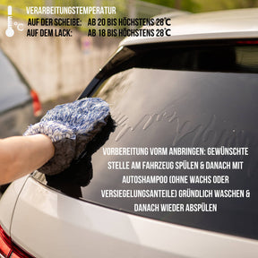 Autoaufkleber - Tiefenentspannt - Schreibschrift