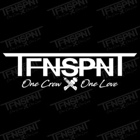 Autoaufkleber - TFNSPNT® - OneCrewOneLove