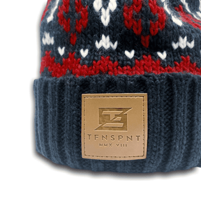 Beanie - TFNSPNT® - blau/rot