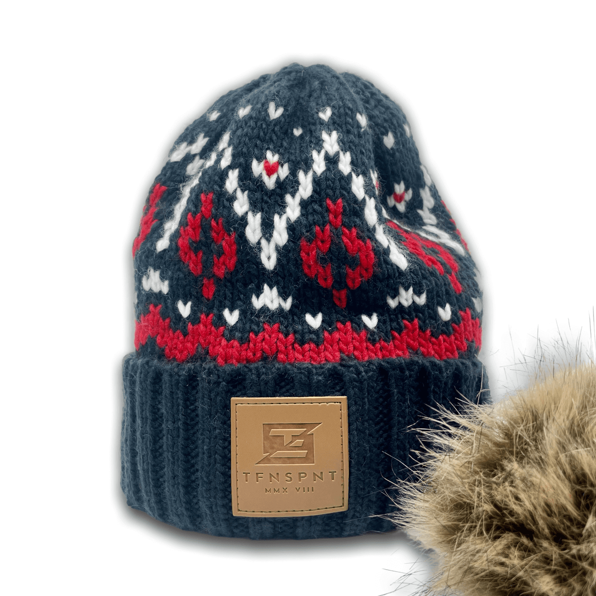 Beanie - TFNSPNT® - blau/rot
