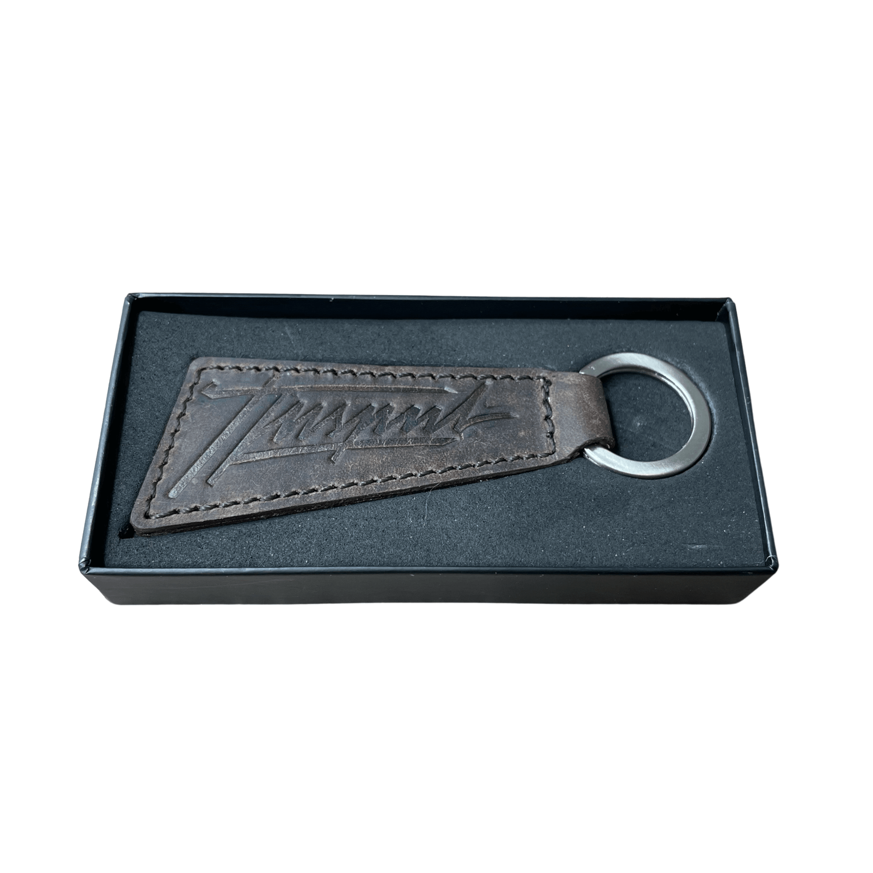 Schlüsselanhänger - Leder - TFNSPNT® - braun