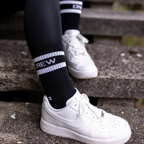 Socken - Crew Socks - TFNSPNT® - schwarz/weiß