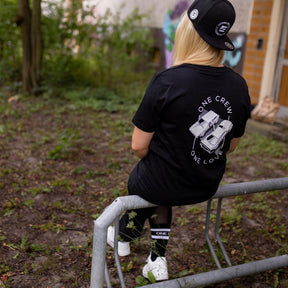 T-Shirt - RESTART - schwarz