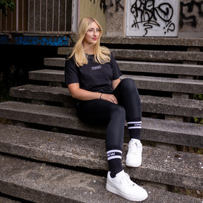 T-Shirt - RESTART - schwarz