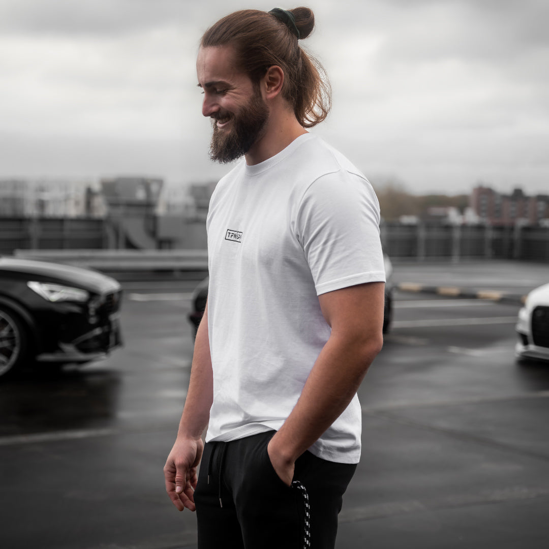T-Shirt - RESTART - weiß